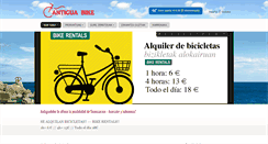 Desktop Screenshot of antiguabike.com